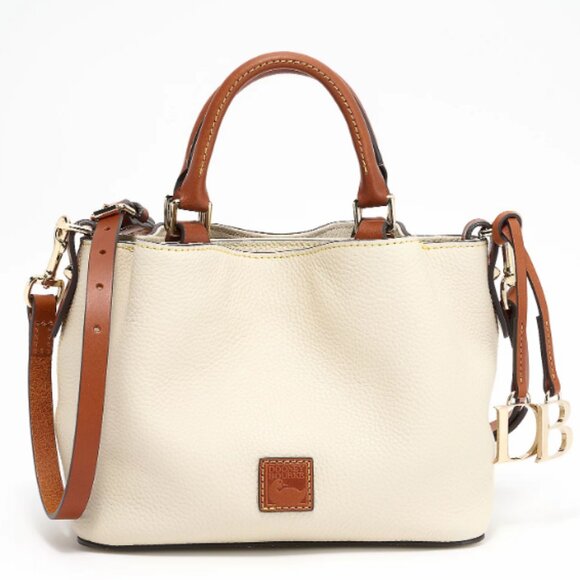 Dooney & Bourke Pebble Leather Mini Barlow Top Handle Satchel  0219 - Picture 1 of 1